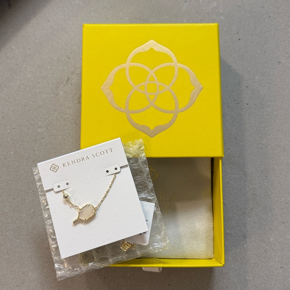 Kendra Scott pickleball Gold Necklace
